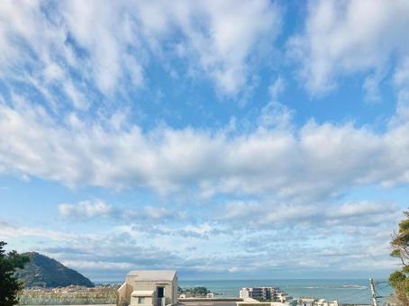 屋上からの空 屋上からの空の写真