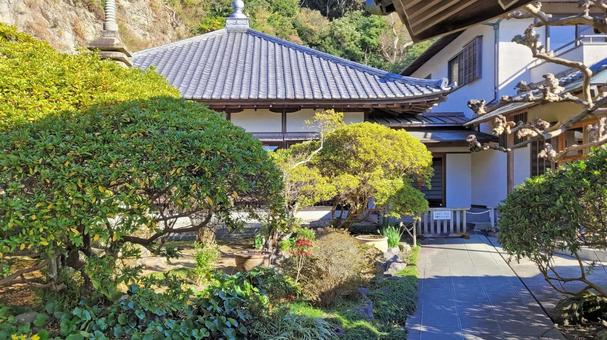 坂東33観音 03番 安養院 境内の風景 坂東33観音 03番 安養院 境内の風景の写真