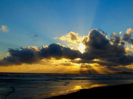 日本の空の写真