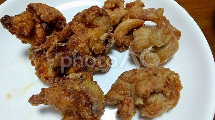鶏の唐揚げ　テイクアウト 鶏の唐揚げ,から揚げ,からあげの写真素材