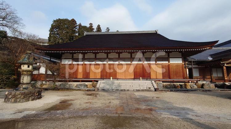 岐阜県-永保寺-本堂 永保寺,寺,虎渓山の写真素材