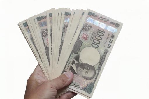 一万円の札束 札束,一万円,大金の写真素材