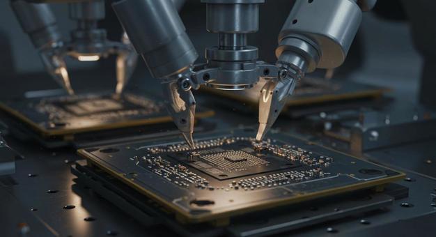 AI半導体製造装置 チップマウンター AI半導体製造装置 チップマウンターの写真