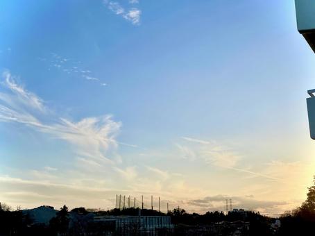 夕焼け空 夕焼け空の写真