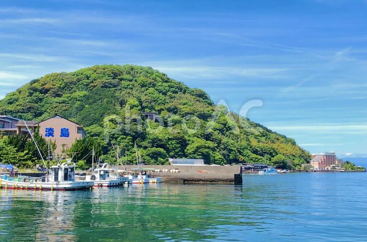 淡島 日本,静岡,沼津の写真素材