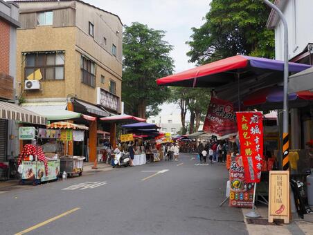 台湾 台南 安平老街2 台湾,台南,安平の写真素材
