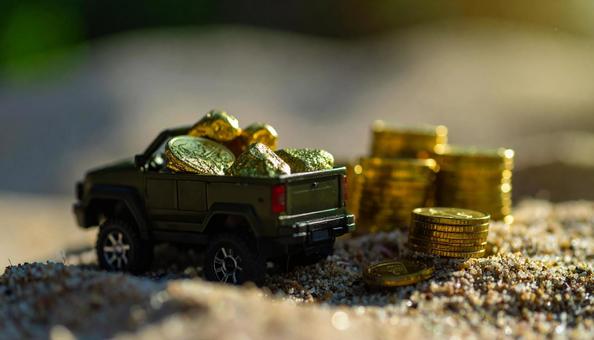 トレジャーハンター 金塊 スコップ トレジャーハンター 金塊 スコップの写真