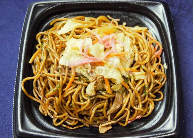 焼きそばのテイクアウト　5 焼きそば,プラスチック容器,炭水化物の写真素材