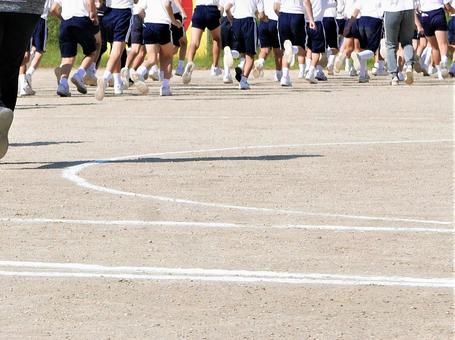 School marathon event, ماراثون المسابقة, ماراثون, الجمعية العامة, JPG