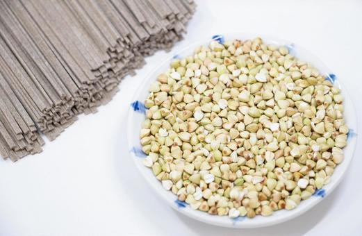 蕎麦の実 蕎麦 乾麺 蕎麦の実,蕎麦,乾麺の写真素材