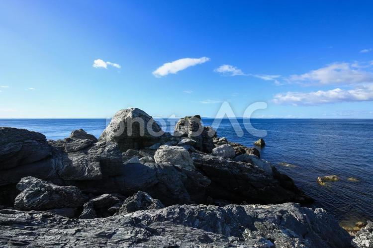 愛媛県伊方町　番匠鼻 番匠鼻,岬,半島の写真素材