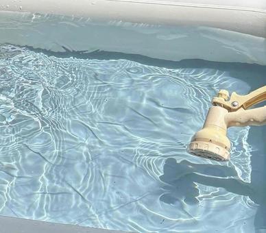 Photo, a swimming pool, hose, ripple, 