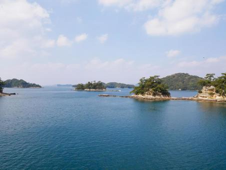 九十九島の島々 九十九島,長崎,佐世保の写真素材