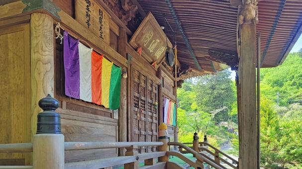 Photo, kyushang temple, iwataniyama, tong yu, 