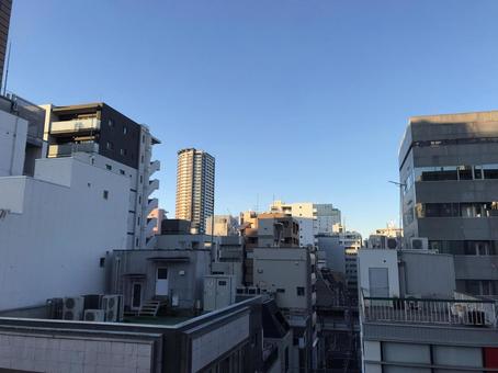街並み 街並み 空,ビル,街並みの写真素材