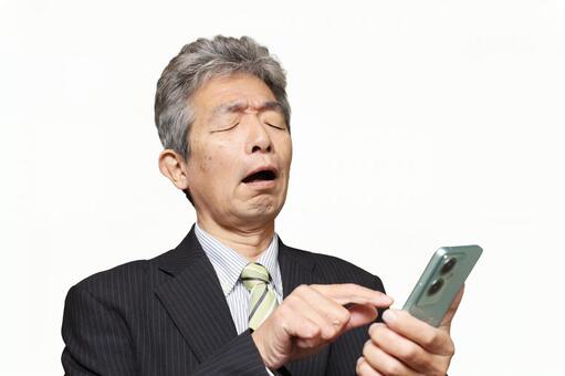 シニア　男性　サラリーマン シニア,シニア男性,サラリーマンの写真素材