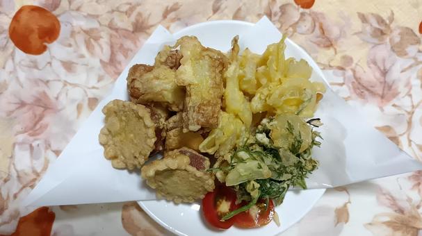 てんぷら盛り合わせ てんぷら盛り合わせ てんぷら,食べ物,おいしいの写真素材