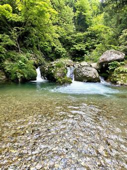 渓流 渓流,渓流釣り,自然の写真素材