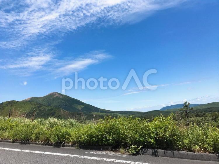 大分の自然 空,山,風景の写真素材