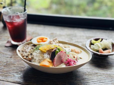 野菜カレー カレー,カレーライス,ライスの写真素材