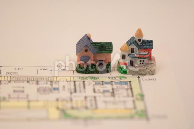 マイホームの購入計画 マイホーム,家,住宅の写真素材