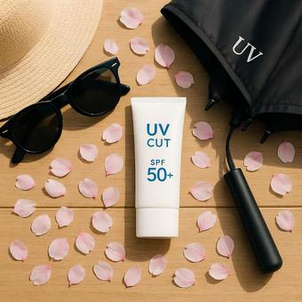 春のUVケアセットの写真