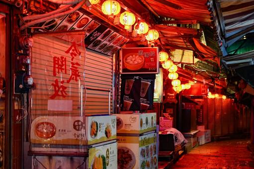 台湾・九份のランタン 台湾・九份のランタン 九份,台湾,ランタンの写真素材