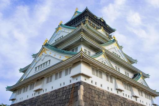 大阪城 大阪城,天守閣,大阪府の写真素材