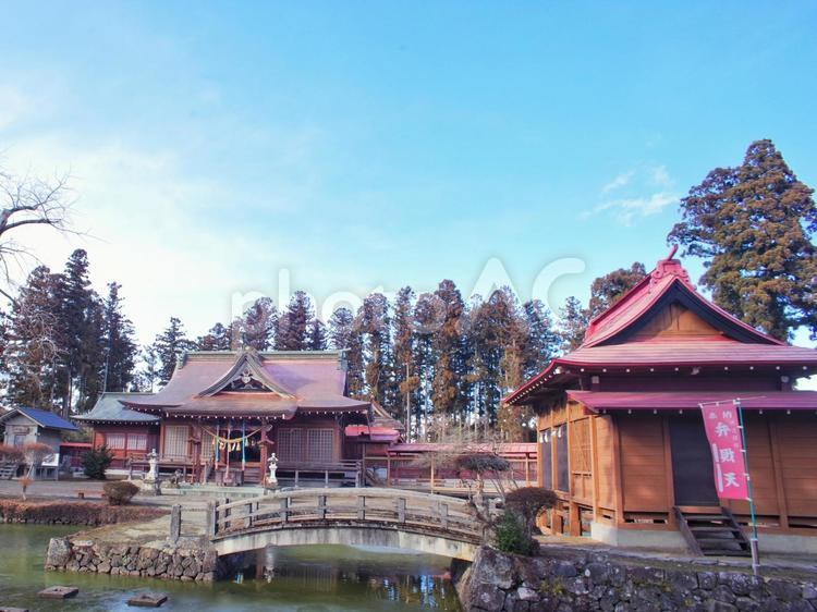 熊野神社の舞楽堂 熊野,神社,舞楽堂の写真素材