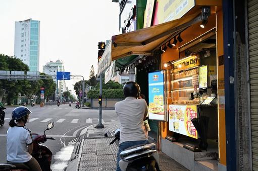 ハノイの街並み(朝) ハノイの街並み(朝) ベトナム,ハノイ,アジアの写真素材