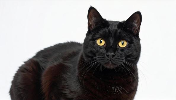 黒猫 黒猫の写真