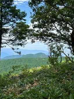 山登り 山登り 山,山登り,景色の写真素材