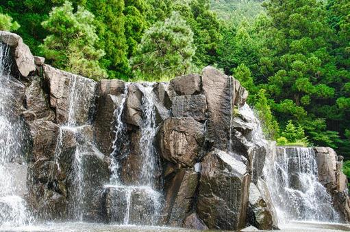 水分れの滝 水分れの滝の写真