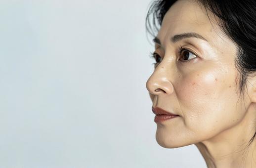 顔の色素沈着ケアの写真