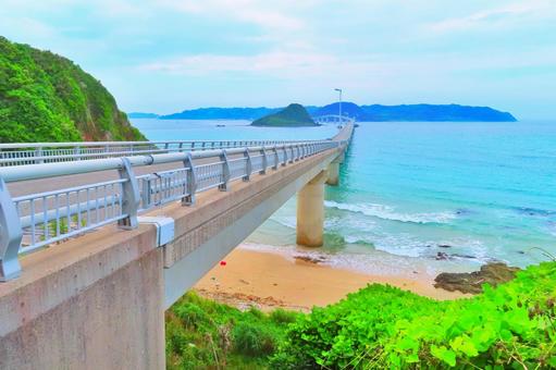[Yamaguchi Prefecture] Tsunoshima Bridge, JPG