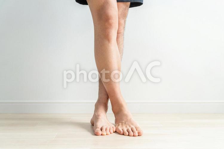 男性のムダ毛・脱毛・剃毛のイメージ メンズ脱毛,脱毛,ムダ毛の写真素材