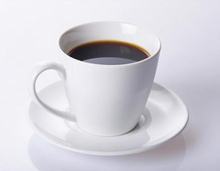 白背景にコーヒーカップ 白背景にコーヒーカップの写真