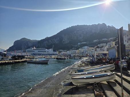 イタリア旅行　カプリ島 カプリ島,イタリア,ヨーロッパの写真素材