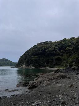 大分の佐伯の海の写真