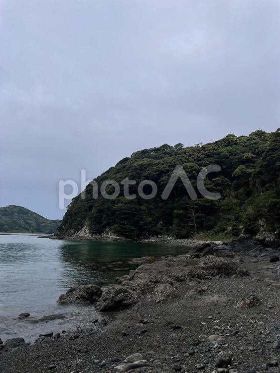 大分の佐伯の海 佐伯海岸,海,綺麗の写真素材
