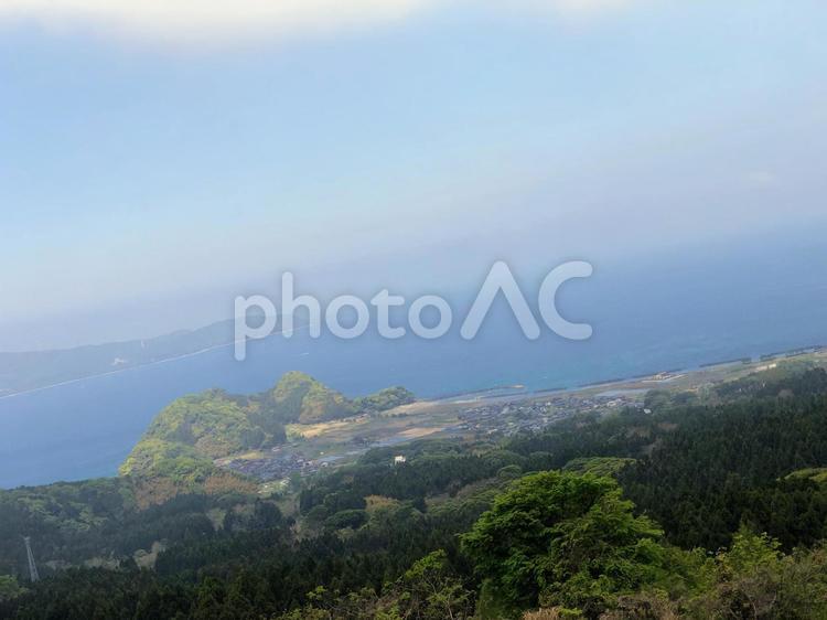 海と風景 風景,山,自然の写真素材