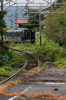 しなの鉄道 しなの鉄道 しなの鉄道,滋野駅,駅の写真素材
