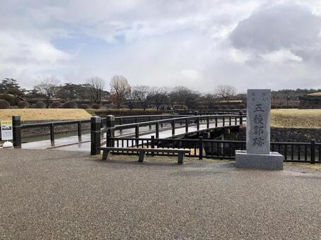 五稜郭公園 五稜郭公園,北海道,函館の写真素材