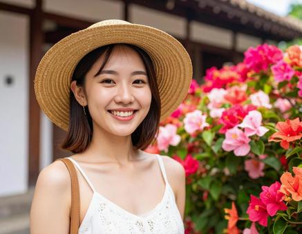 麦わら帽子・彼女の夏旅行 麦わら帽子・彼女の夏旅行の写真