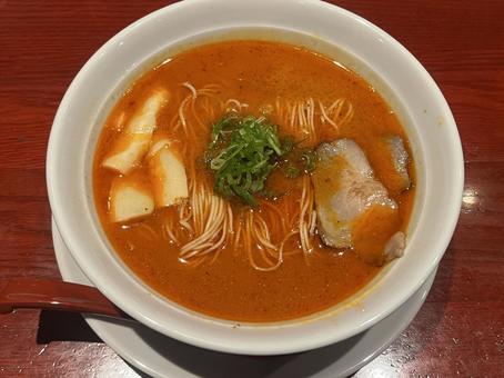 辛味噌ラーメン 辛いラーメン,ラーメン,麺の写真素材