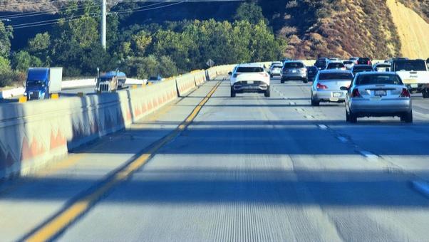 アメリカの道路 アメリカの道路 アメリカ,ロサンゼルス,カリフォルニア州の写真素材