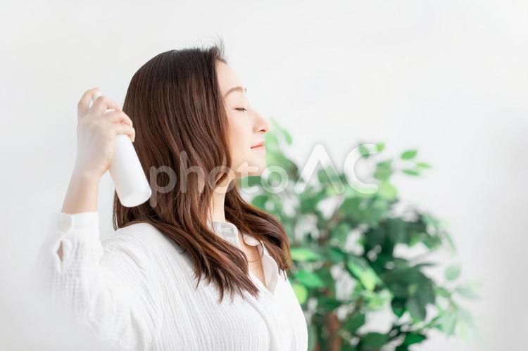 ヘアスプレー ヘアスプレー,ヘアースプレー,ミストの写真素材