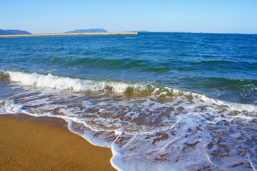 福岡県、シーサイドももち海浜公園38 風景,日本,九州の写真素材