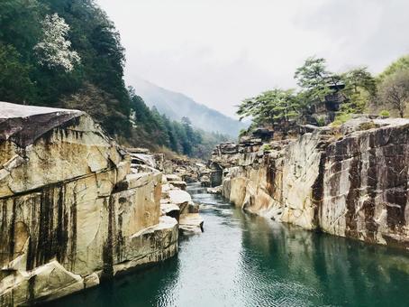 木曾川的景色 木曾川的景色