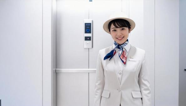 エレベーターガール エレベーターガールの写真